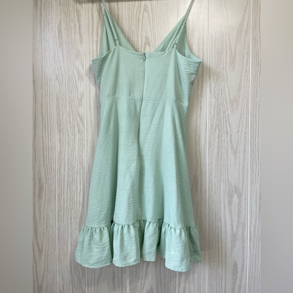 Altar’d State Seafoam Summer Dress Size Medium EUC - Picture 3 of 3